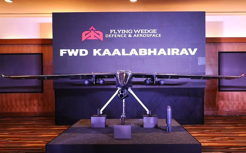 Kaala Bhairav AI combat drone unveiled in Bengaluru