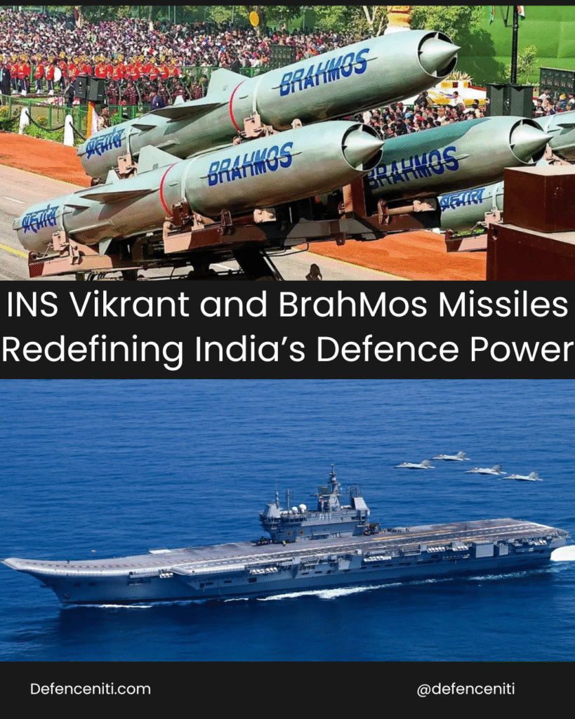 Brahmos & INS Vikrant