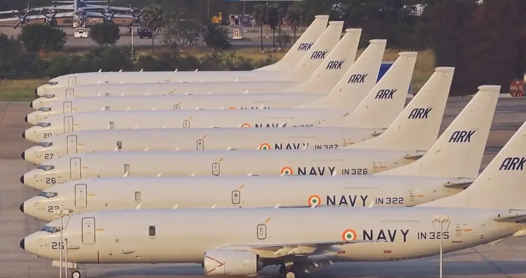 indian navy p8i fleet