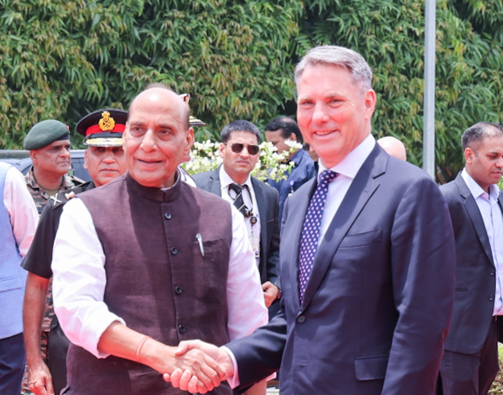 Rajnath Singh's Australia Visit rm