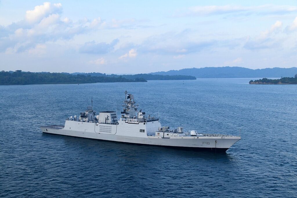 ins sahyadri at sea