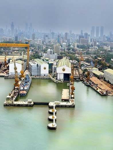 MDL Mumbai yard preparing for P-75I construction